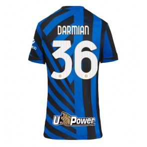 Inter Milan Matteo Darmian #36 Hemmatröja Kvinnor 2024-25 Kortärmad